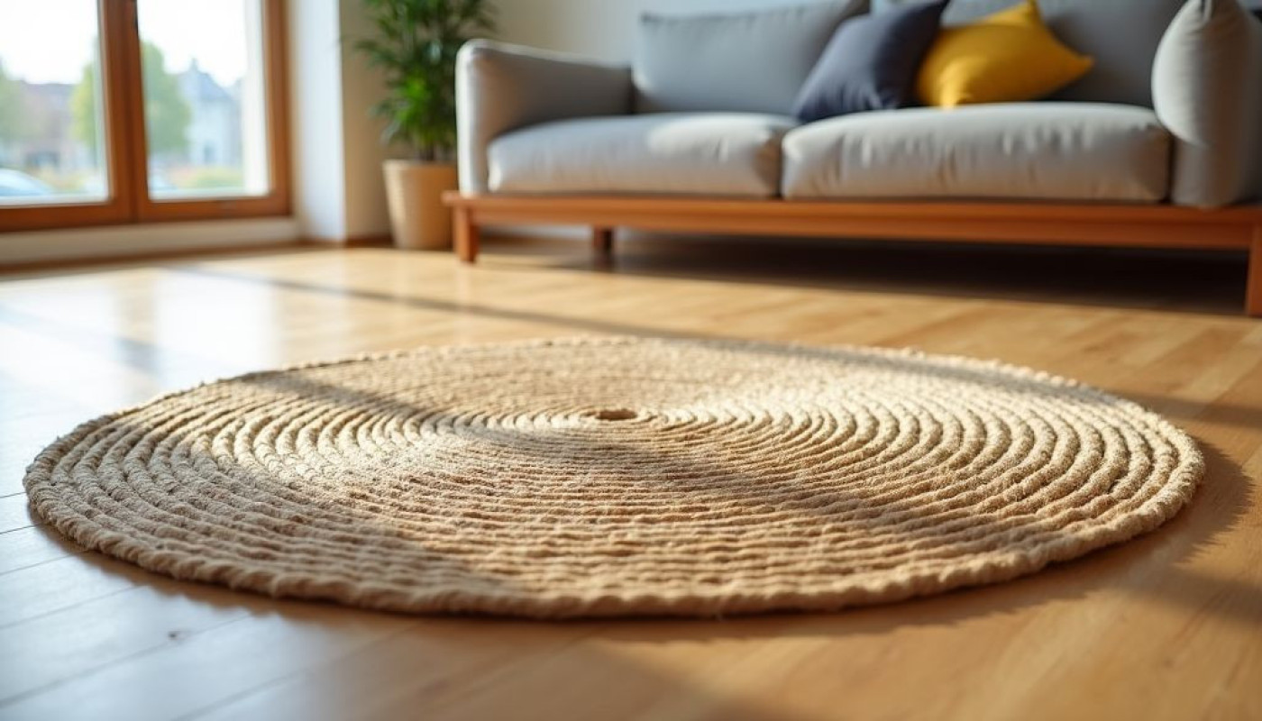 Comment intégrer des tapis en jute dans une décoration moderne ?